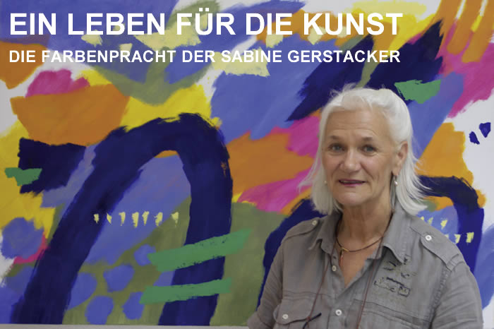 Salzachbruecke, Ein Leben fuer die Kunst, Die Farbenpracht der Sabine Gerstacker